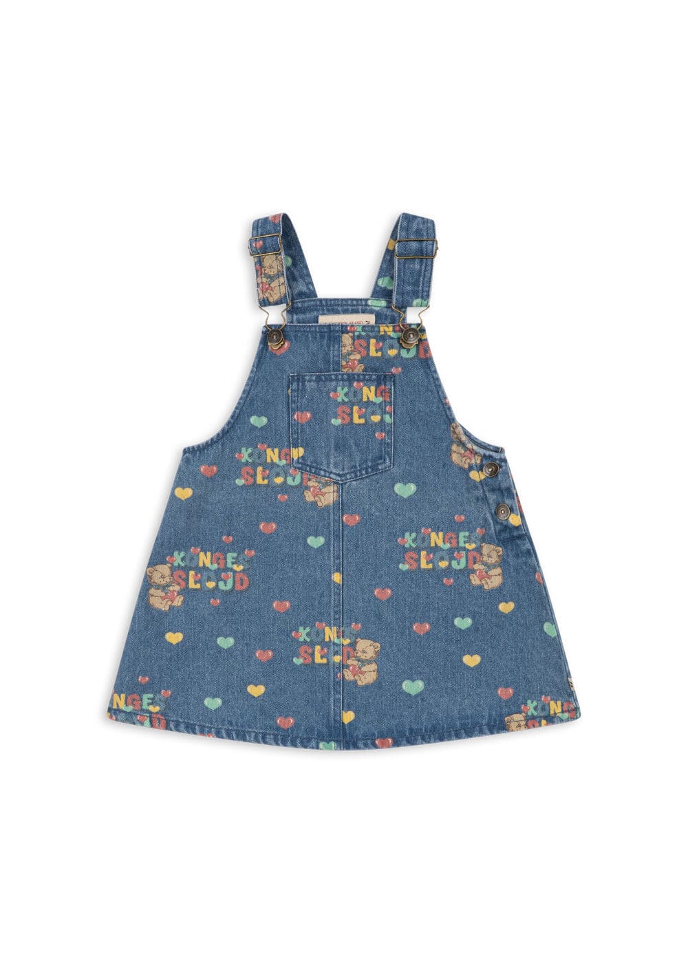 Konges Sløjd - Magot Overall Dress Gots Ks106130 - Teddy Coeur