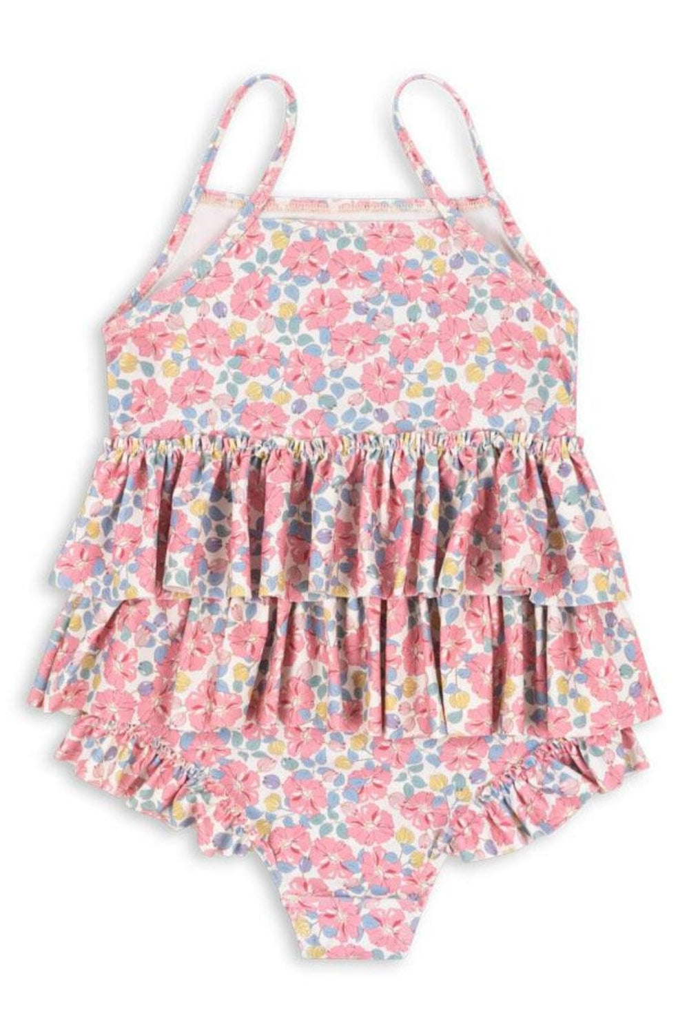 Konges Sløjd - Manuca Frill Swimsuit Grs Ks103264 - Rose Anglaise