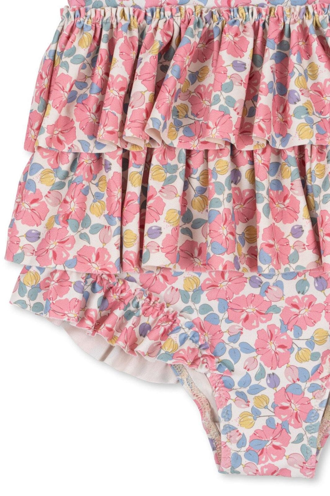 Konges Sløjd - Manuca Frill Swimsuit Grs Ks103264 - Rose Anglaise