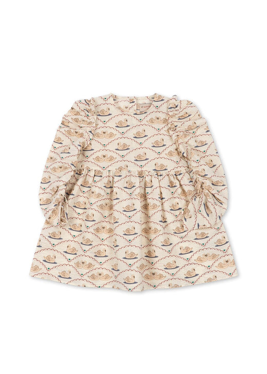 Konges Sløjd - Noel Dress Gots Ks107622 - Swan