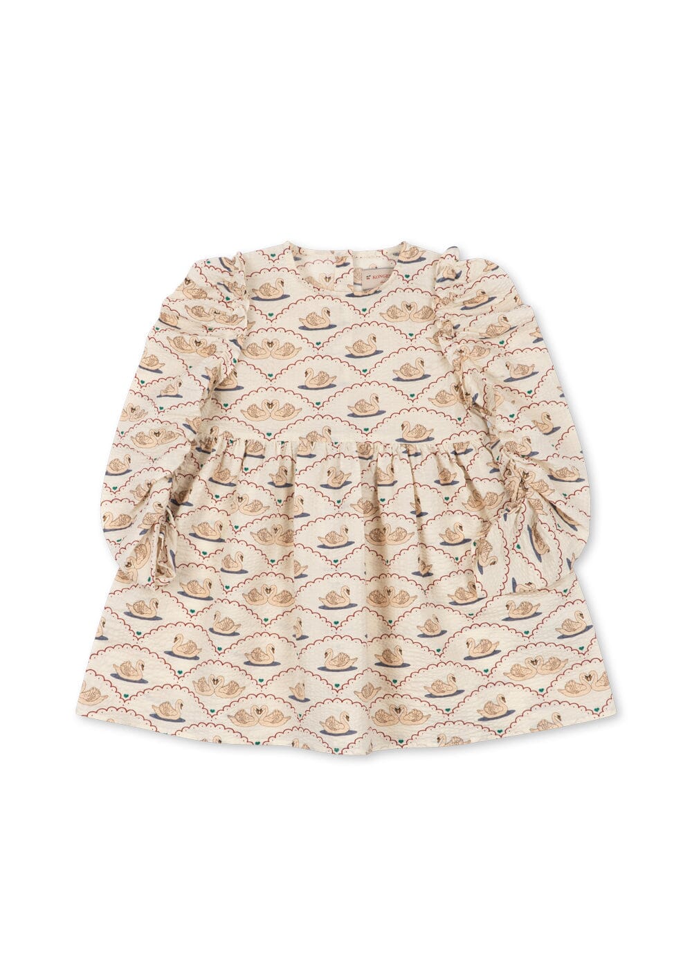 Konges Sløjd - Noel Dress Gots Ks107622 - Swan