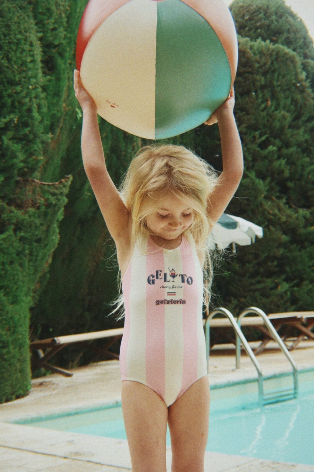 Konges Sløjd - Pomia Swimsuit Ks105040 - Candy Rose Stripe