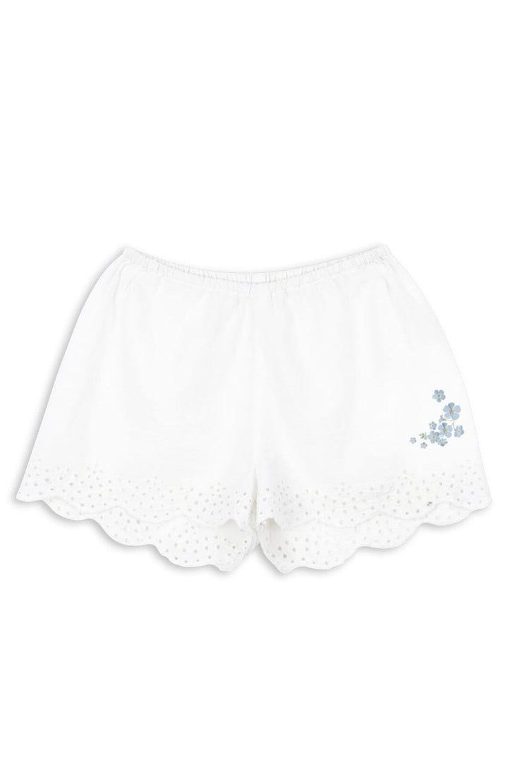 Konges Sløjd - Rhw X Ks Fiori Shorts Gots Ks103598 - Optic White