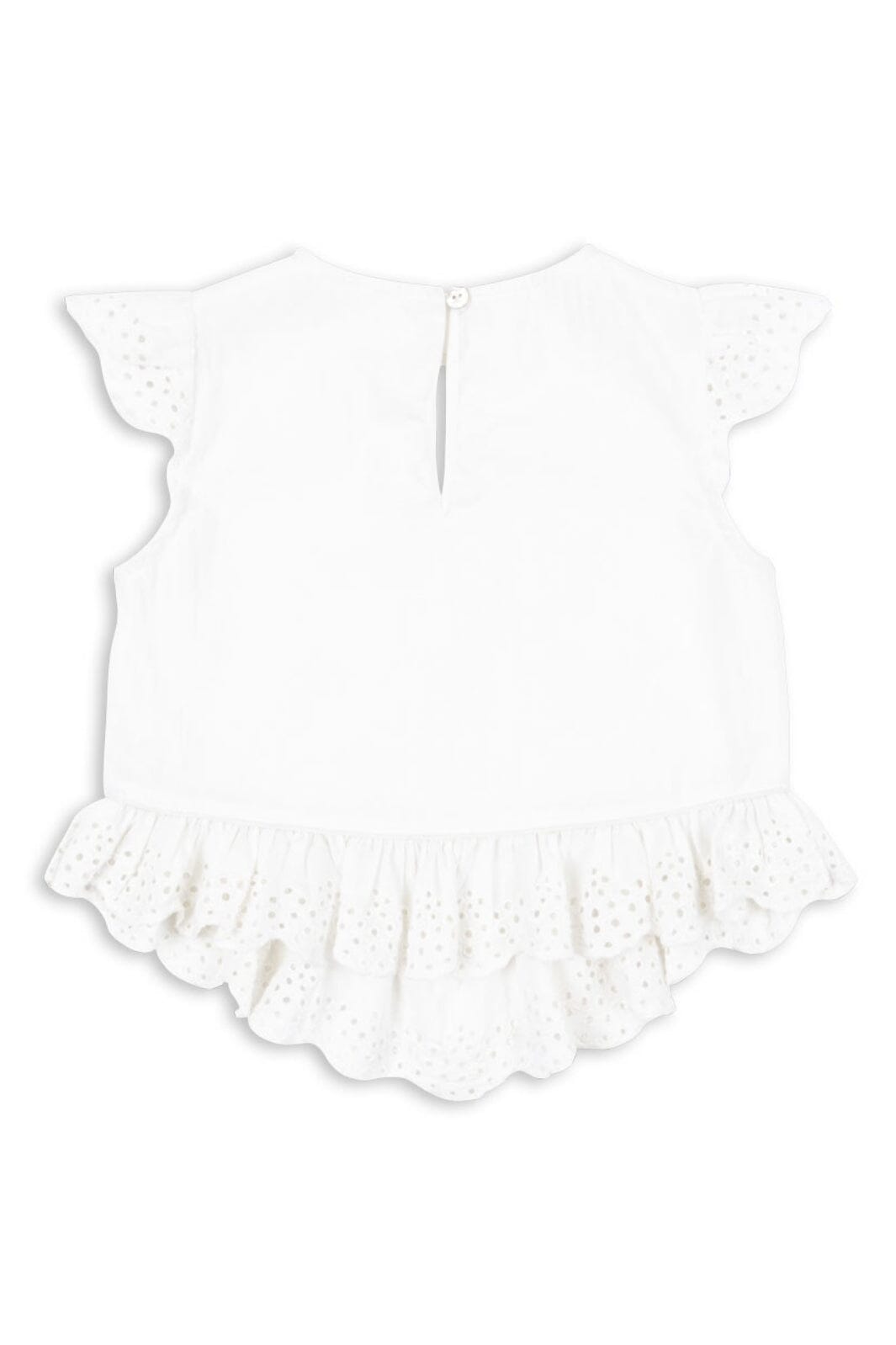 Konges Sløjd - Rhw X Ks Fiori Top Gots Ks103599 - Optic White