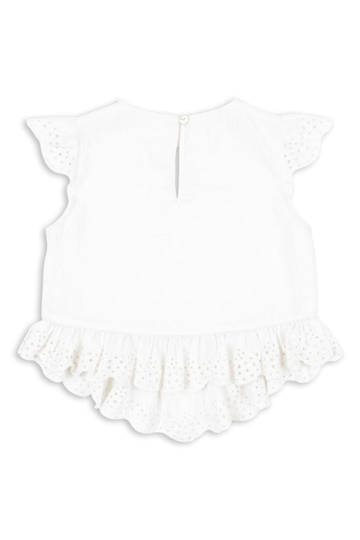 Konges Sløjd - Rhw X Ks Fiori Top Gots Ks103599 - Optic White