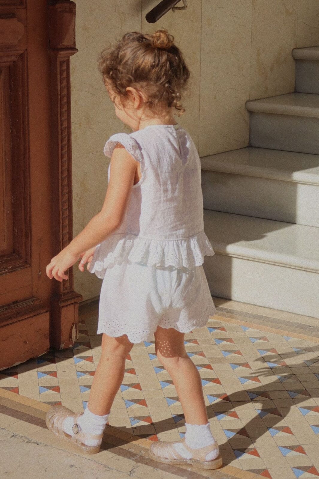 Konges Sløjd - Rhw X Ks Fiori Top Gots Ks103599 - Optic White