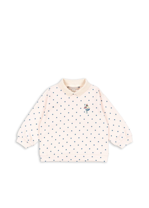 Konges Sløjd - Spotty Ls Polo Gots Ks105088 - Rosewater Dot Bluser 