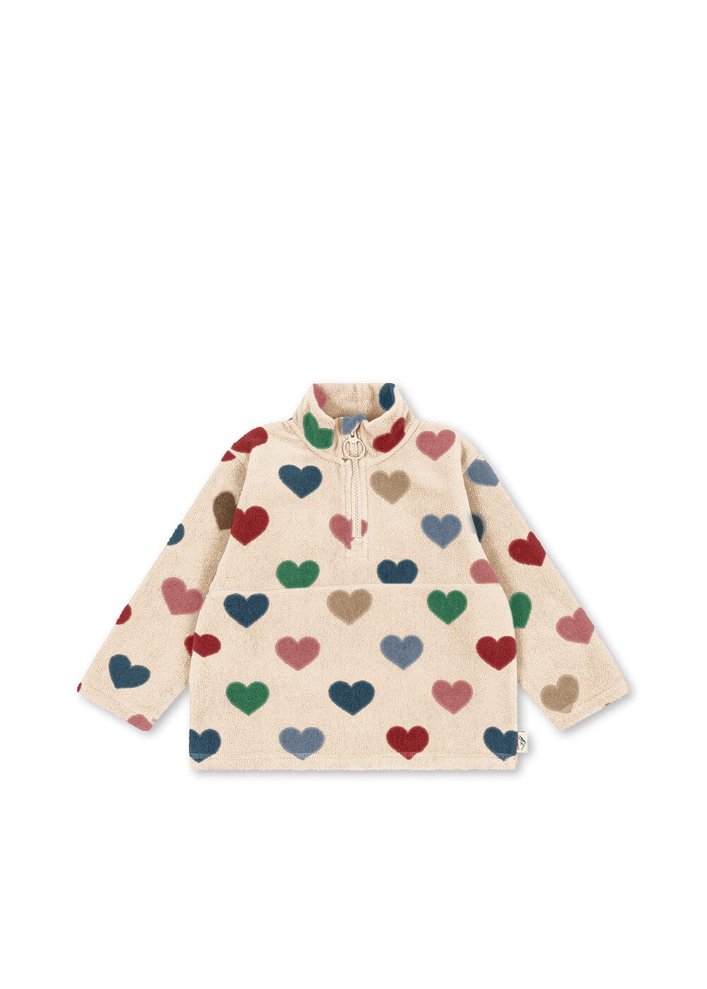 Konges Sløjd - Tavi Fleece Sweatshirt Grs Ks106281 - Bon Coeur Coloré