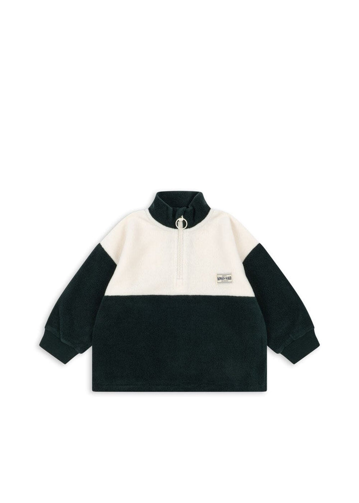 Konges Sløjd - Tavi Half Zip Grs Ks106282 - Scarab