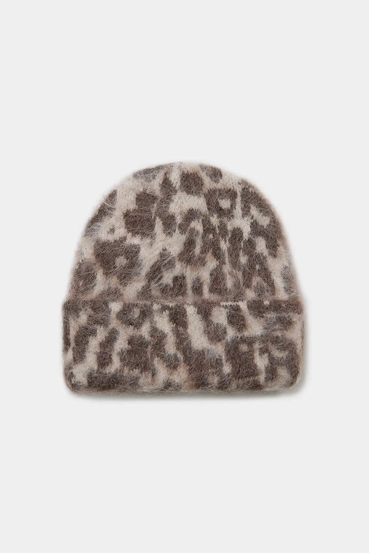 Lala Berlin - Lala Beanie 4 10025661 - Cream Leo Jacquard Huer 
