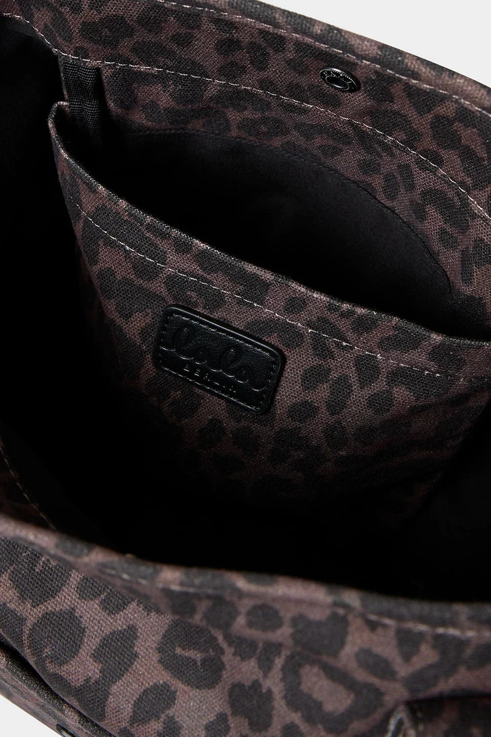 Lala Berlin - Tote Carmela 10027512 - Chocolate Brown Leo Tasker 