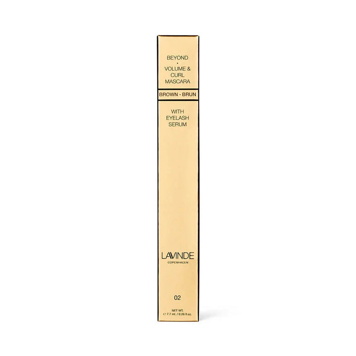 Lavinde Copenhagen - Beyond Volume & Curl Mascara Brown 7,7 010302 - Brun 