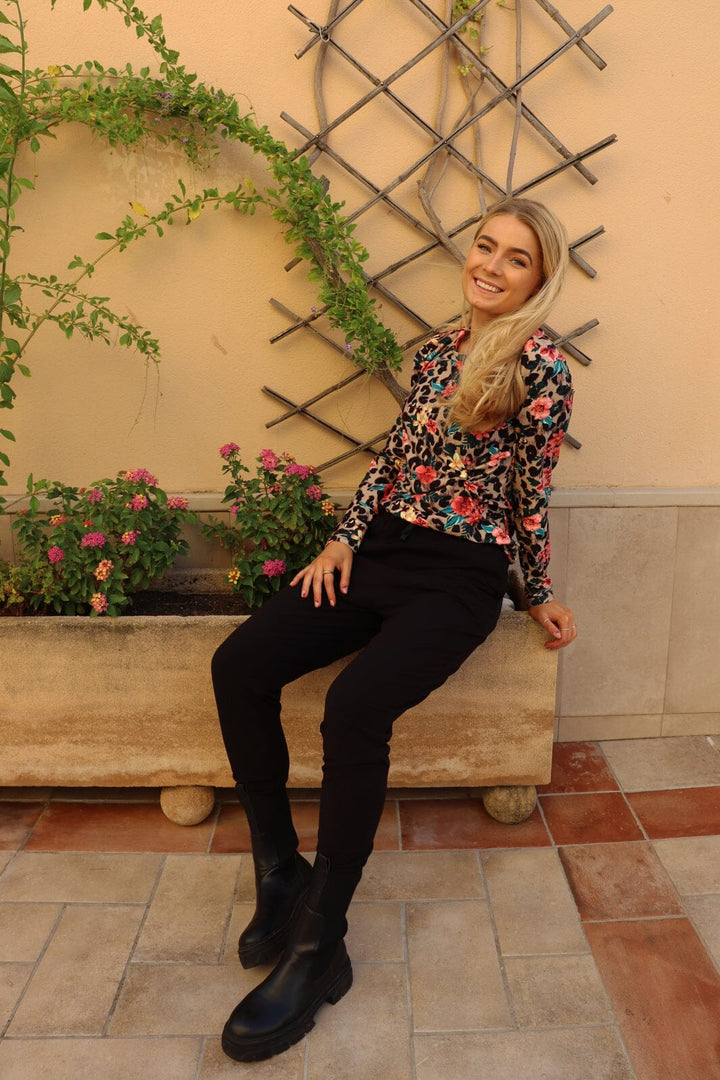 Liberte - Alma-Ls-Twist-Top 22148 - Leo Floral