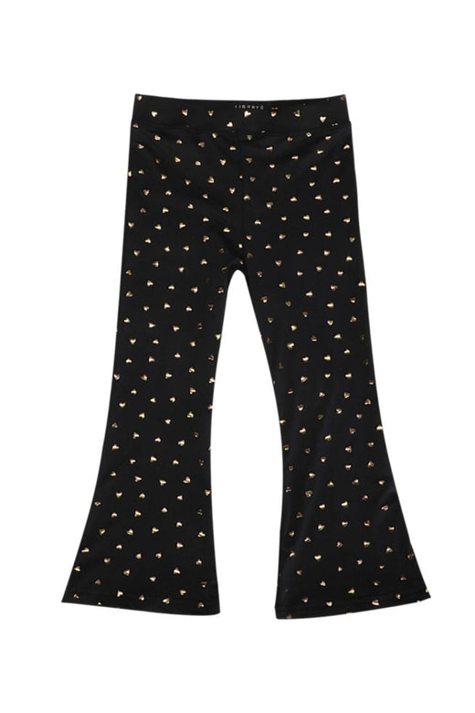 Liberte Ami - Alma-Flair-Pants-Kids 22149 - Black Gold Heart Bukser 