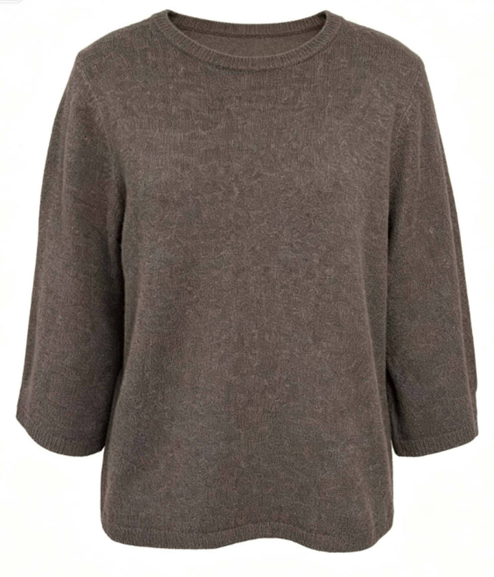Liberte - Anniz Oneck Blouse 22475 - Dark Brown Bluser 