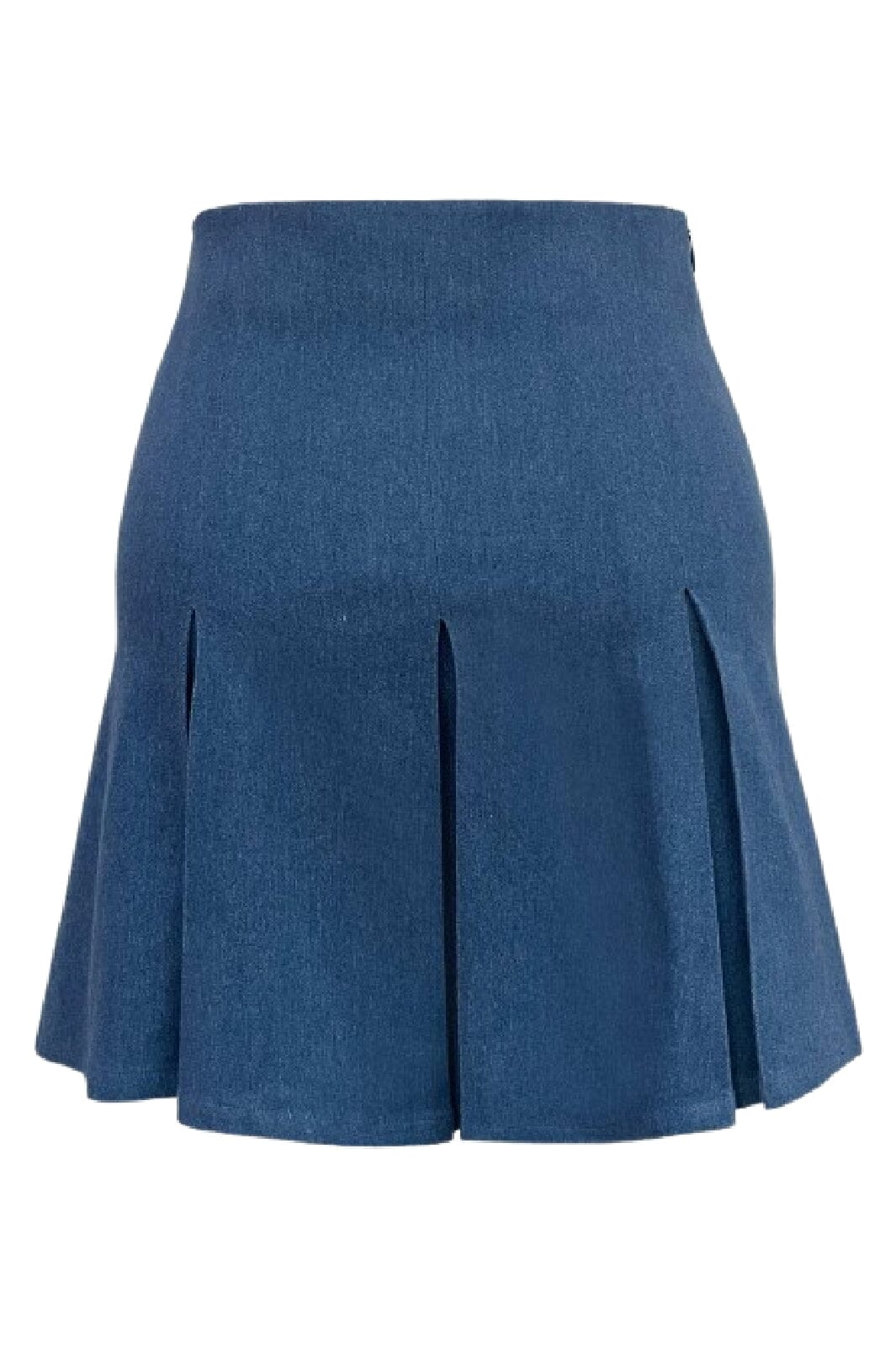 Liberte - Asta-Plisse-Skirt 22211 - Blue Denim