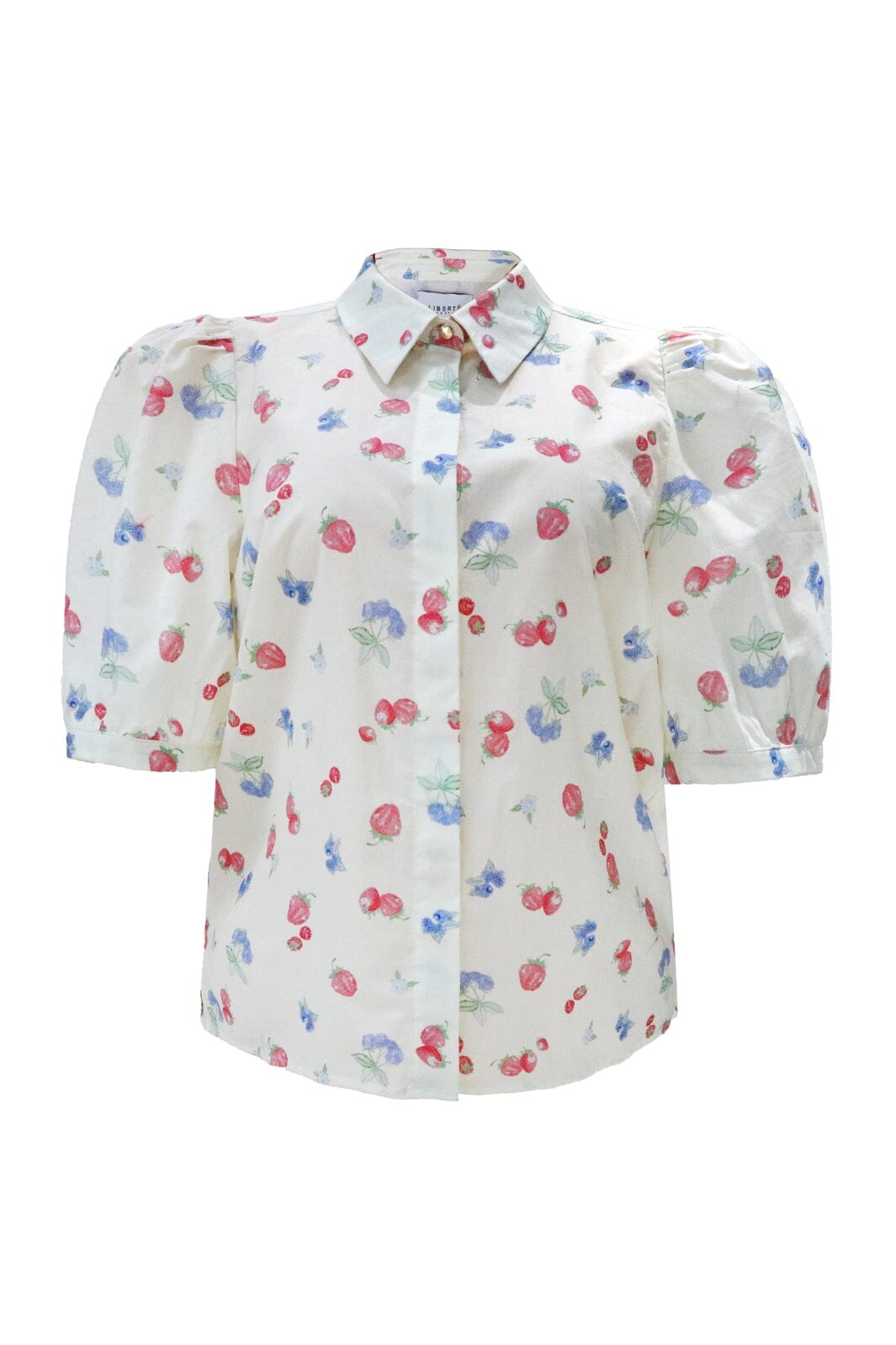 Liberte - Flora Ss Blouse 22181 - Offwhite Berries