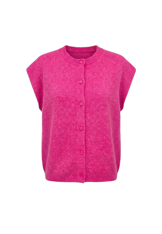 Liberte - Frida Oneck Vest 22474 - Pink Veste 