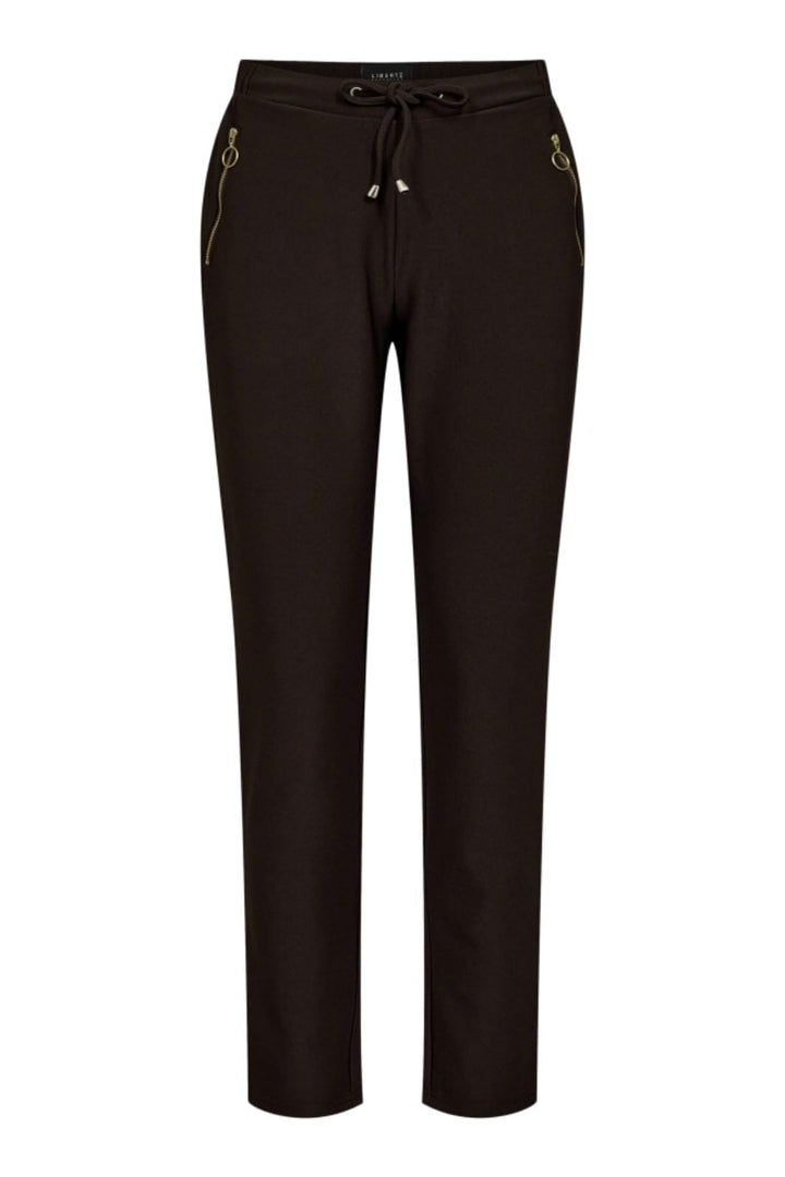 Liberte - Henne-Zip-Pants - Coffee Bean Bukser 