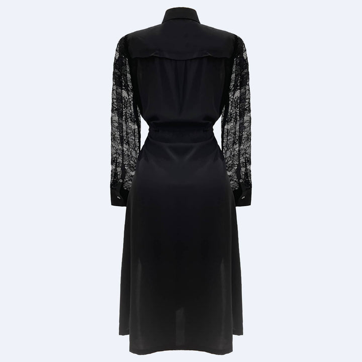 Liberte - Letty-Ls-Long-Shirt 22311 - Black Kjoler 