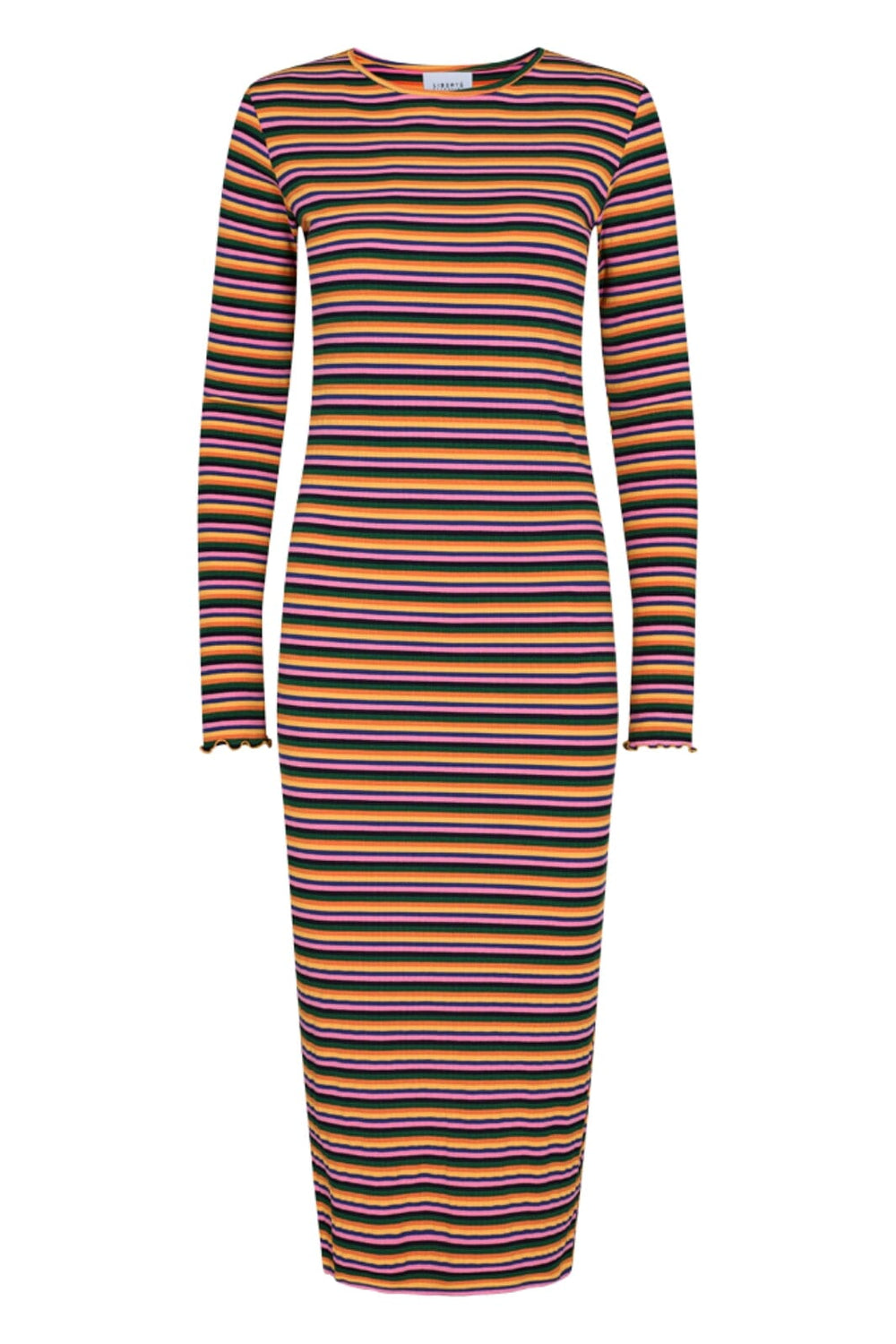 Liberte - Natalia-Ls-Dress - Black Multicolor Kjoler 