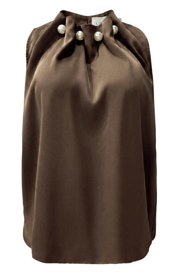 Liberte - Pip Pearl Top 22456 - Brown Toppe 