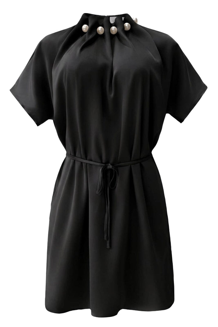 Liberte - Pip Ss Pearl Dress 22455 - Black Kjoler 