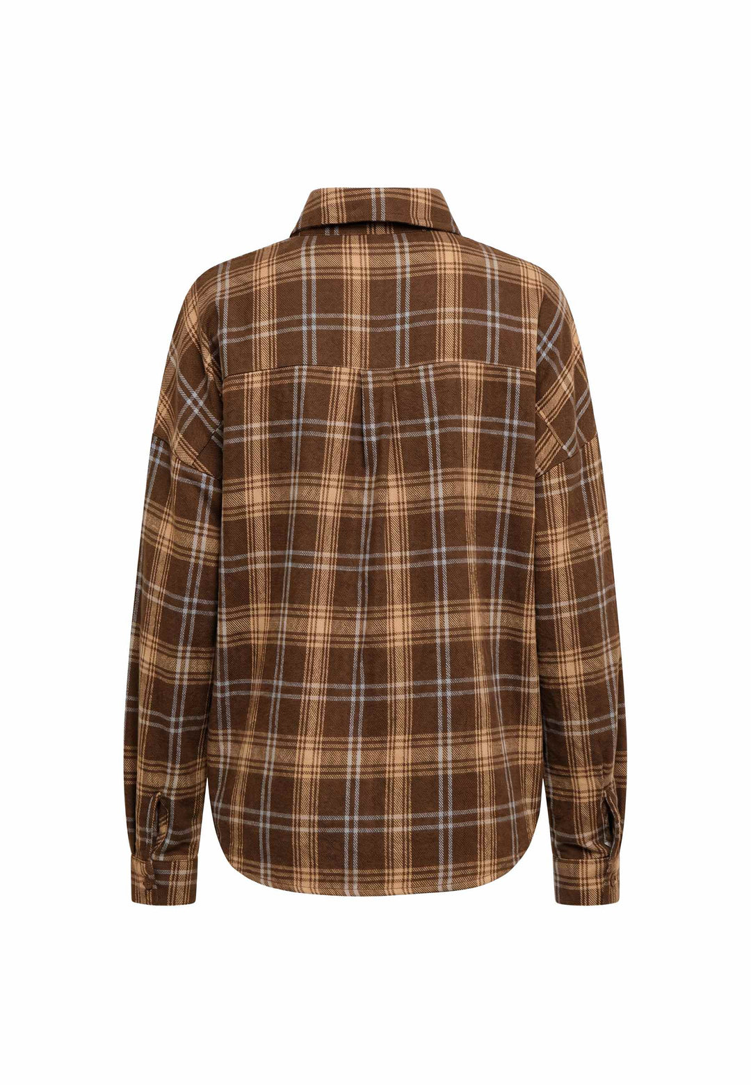 Liberte - Siri Ls Shirt 22471 - Brown Blue Check Skjorter 