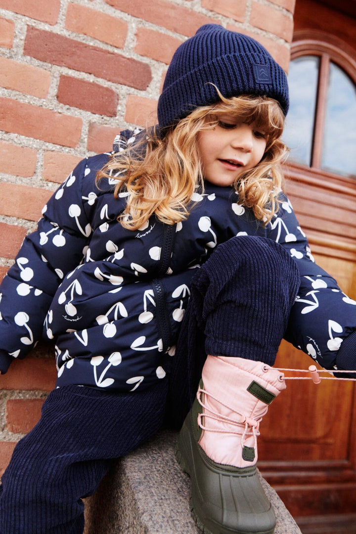 Liewood - Anemone Long Jacket LW20194 - Cherry blossom / Classic navy