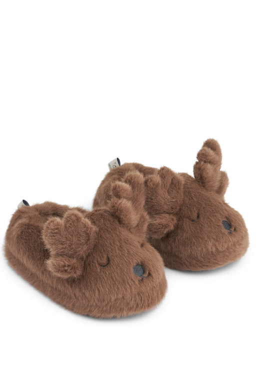 Liewood - Aviaja Reindeer Slippers LW19884 - Pecan