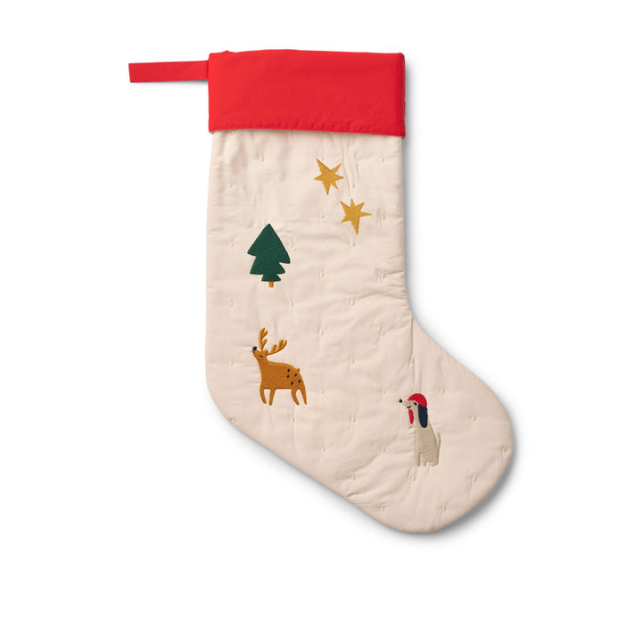 Liewood - Basil Christmas Stocking LW14430 - Holiday / Sandy Jul 