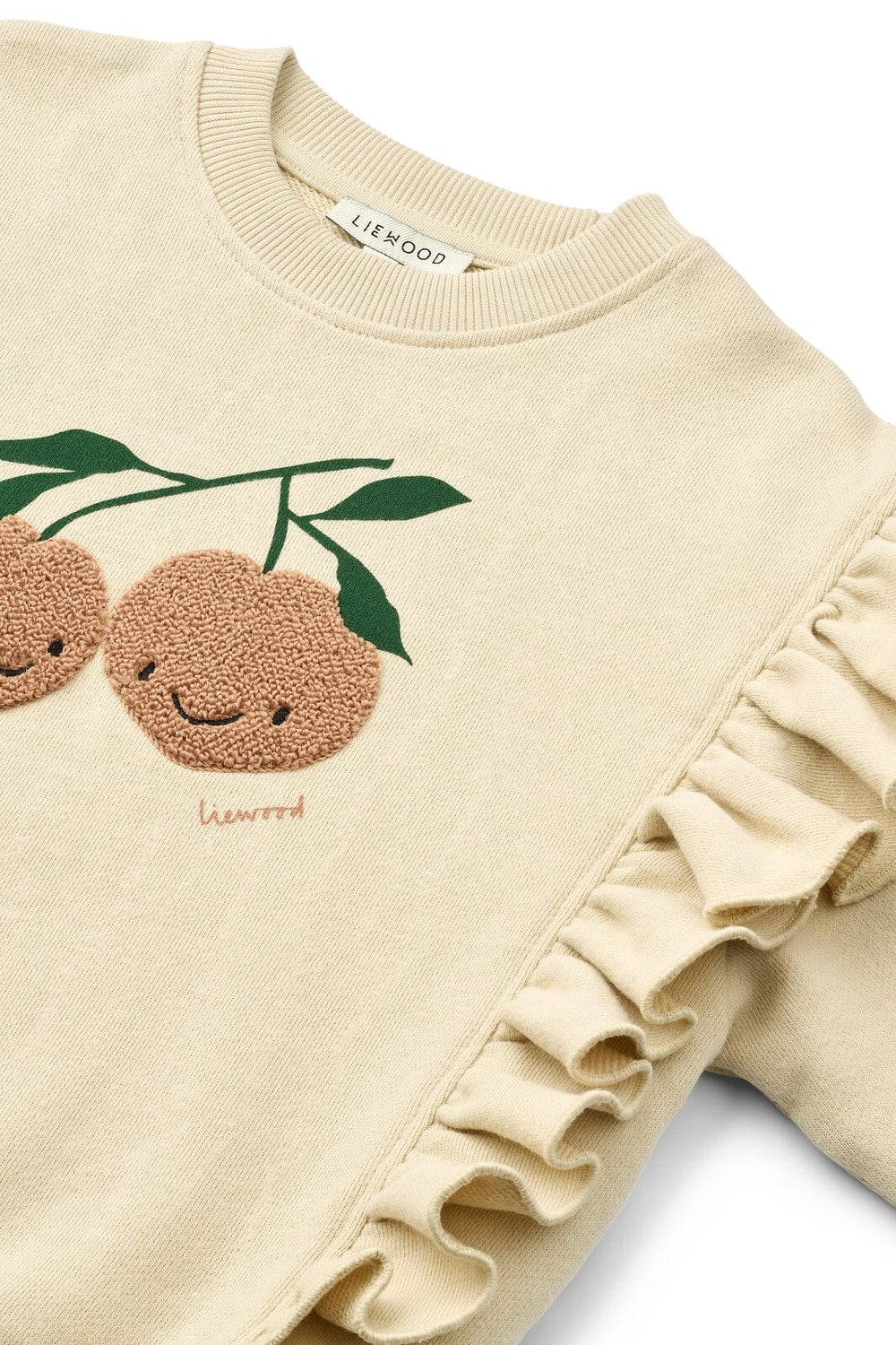 Liewood - Marcella Placement Sweatshirt LW20081 - Peach me / Sea shell