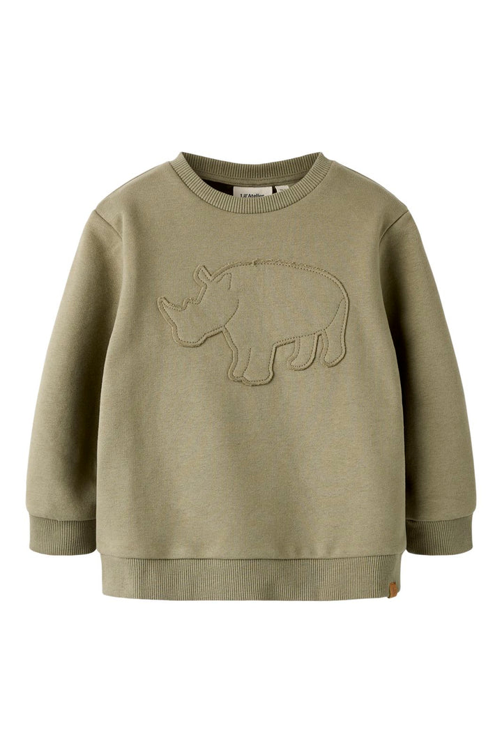 Lil' Atelier Mini - Nmmilondon Rol Ls Loose Sweat Lil - 5063663 Overland Trek