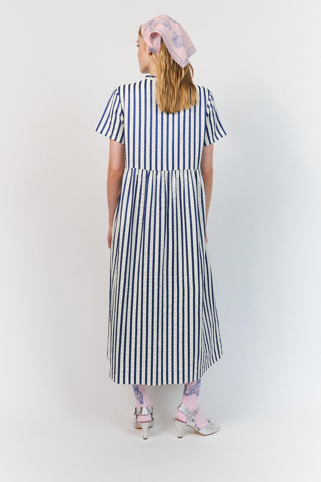 Lollys Laundry - Aliyall Maxi Dress Ss26270-3024 - 20 Blue