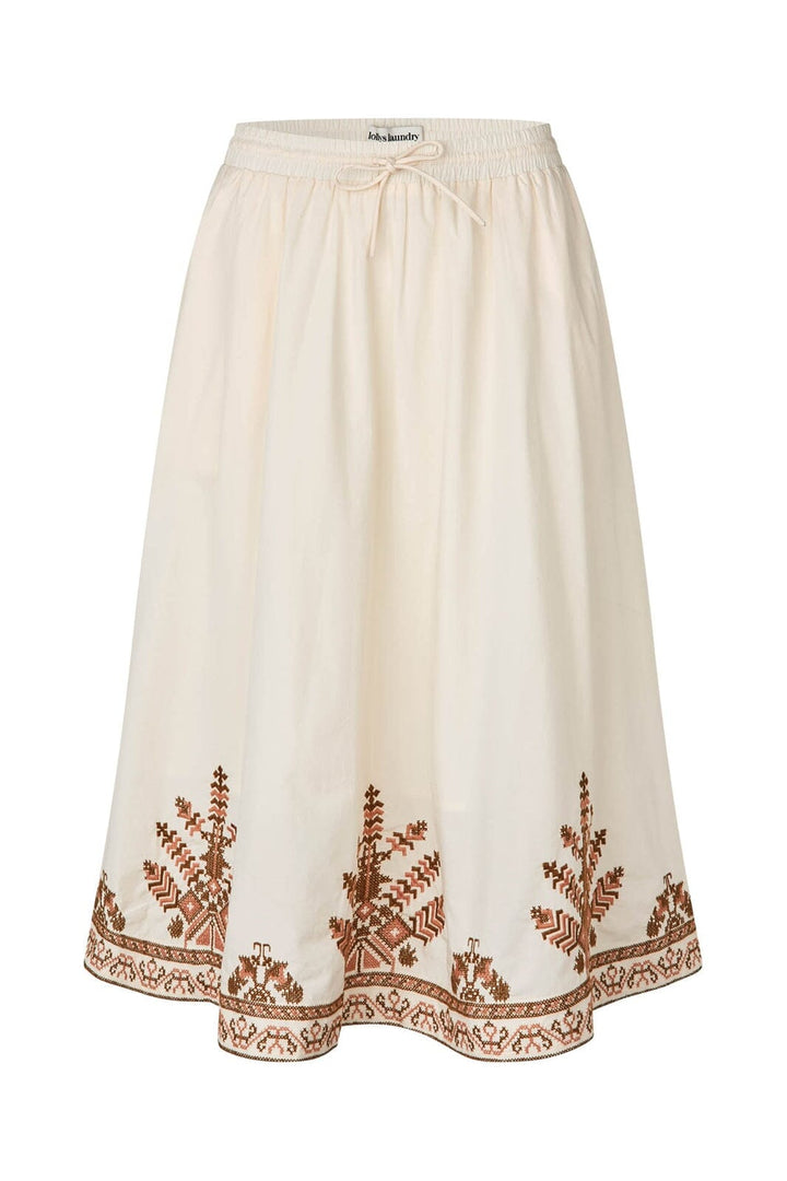 Lollys Laundry - Bristolll Midi Skirt 26462-2041 - 02 - Creme