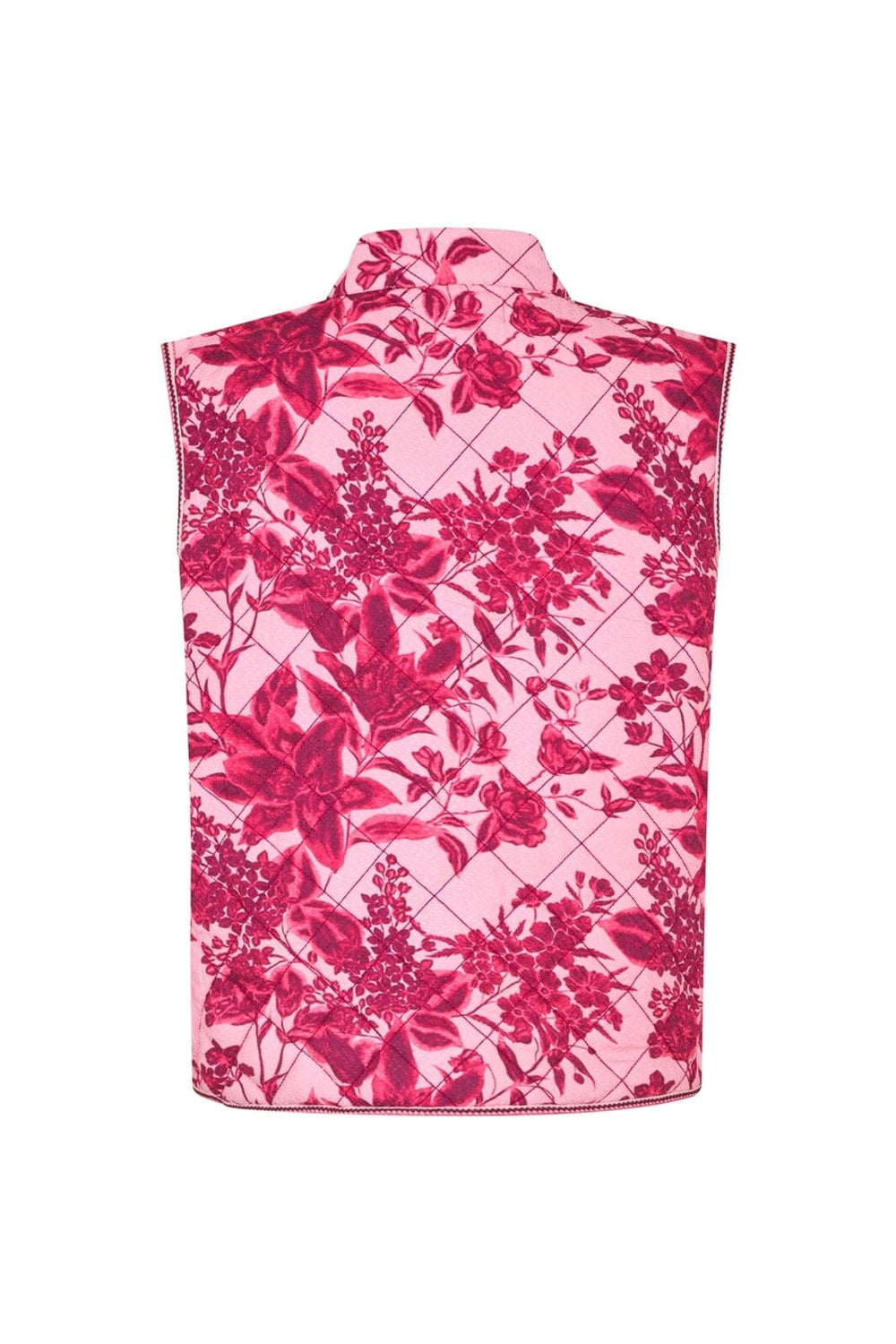 Lollys Laundry - Cairoll Quilted Vest 26117-1011 - 51 - Pink