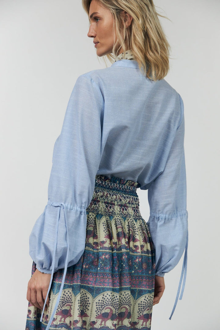 Lollys Laundry - Lannall Shirt Ls 26165-1085 - 22 - Light Blue Skjorter 