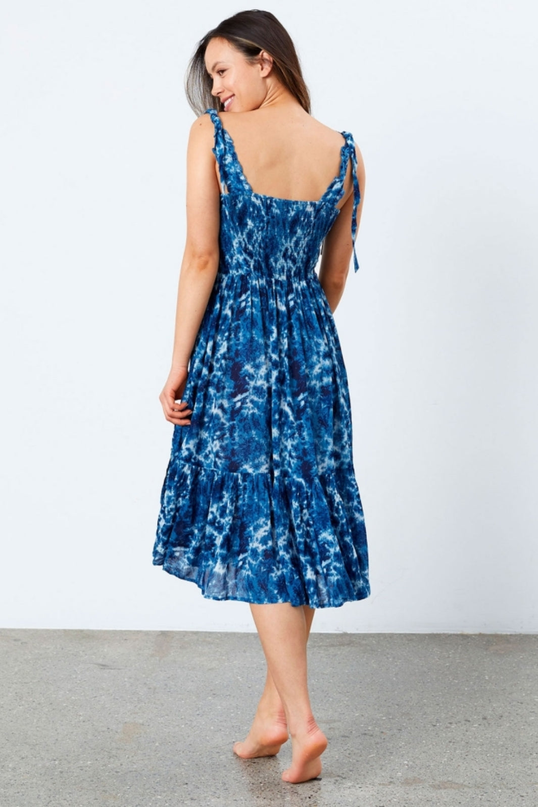 Lollys Laundry - Minna Dress - Blue Kjoler 