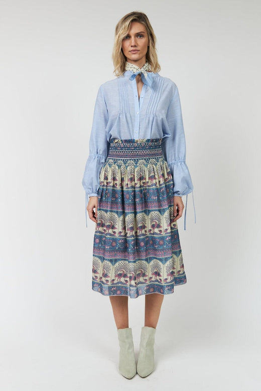 Lollys Laundry - Myrall Short Skirt26177-2037 - 20 Blue Nederdele 