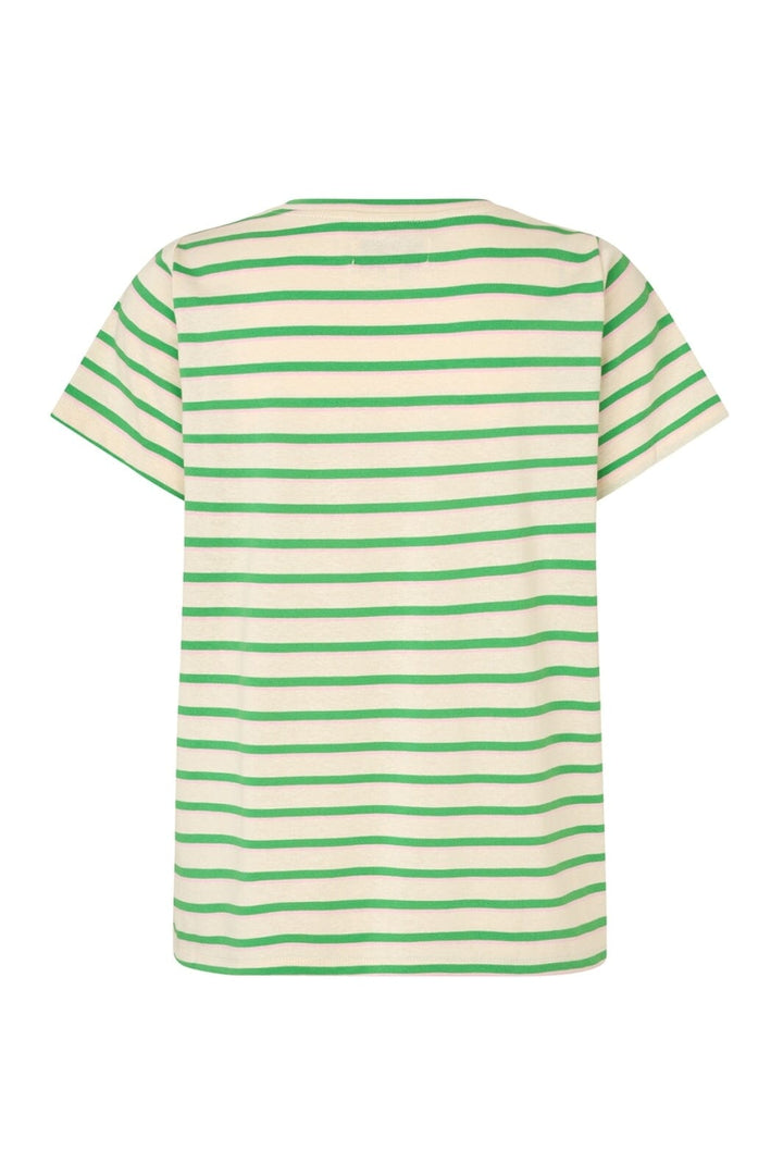 Lollys Laundry - Romall Tee Ss 26126-1081 - 40 - Green