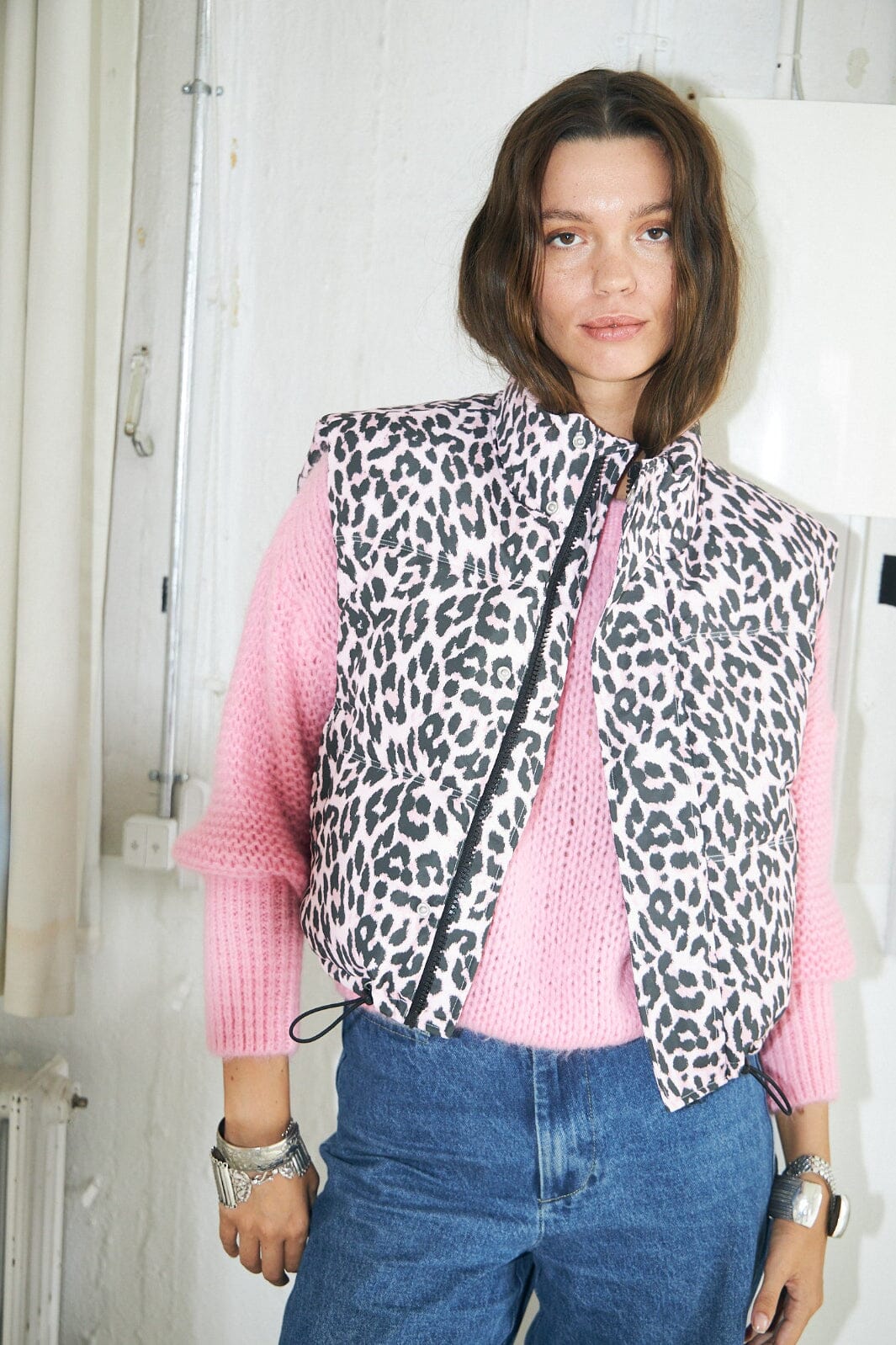 Lollys Laundry - Sadall Vest Sl25579-7000 - 72 Leopard Print Veste 