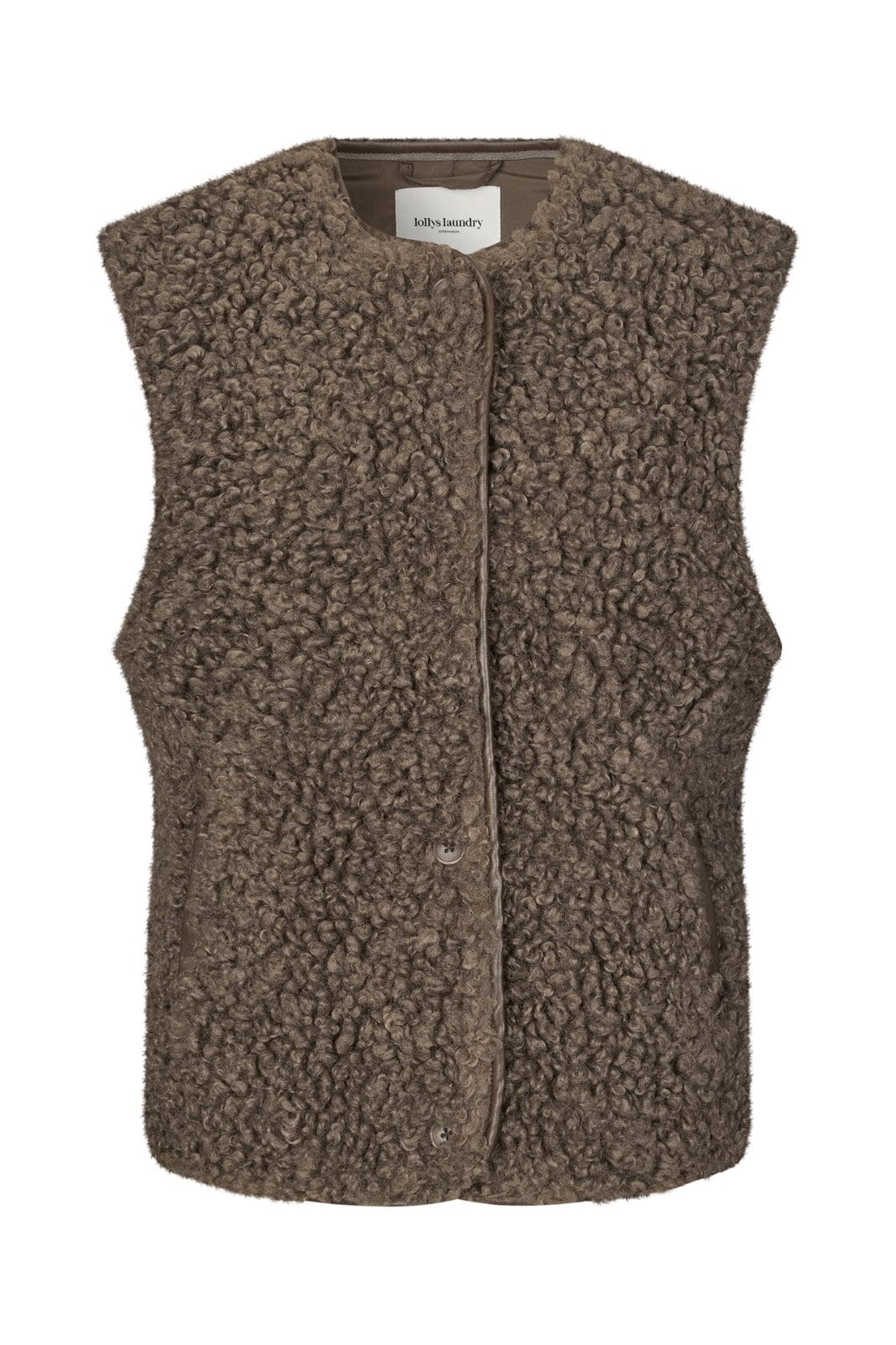 Lollys Laundry - Vadall Vest Sl25490-1066 - 87 Dark Mokka Veste 