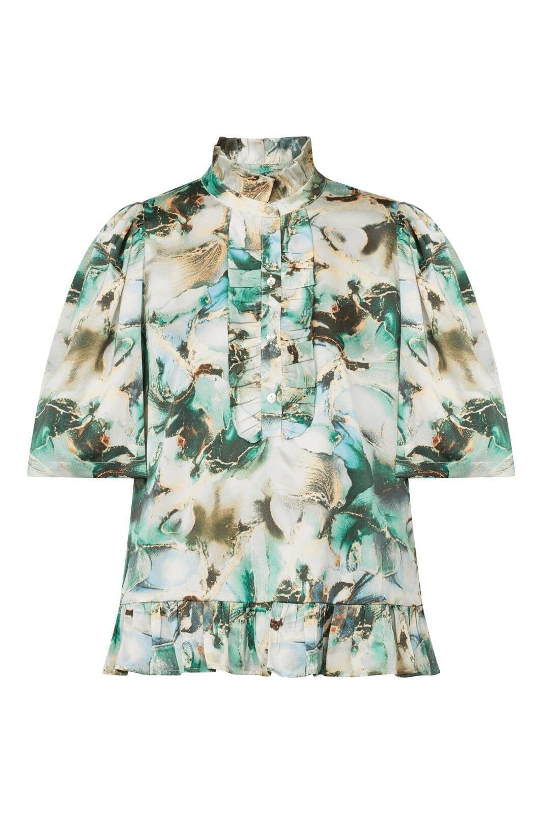 Love & Divine - Love1002-4 - 800 Green Marble Bluser 