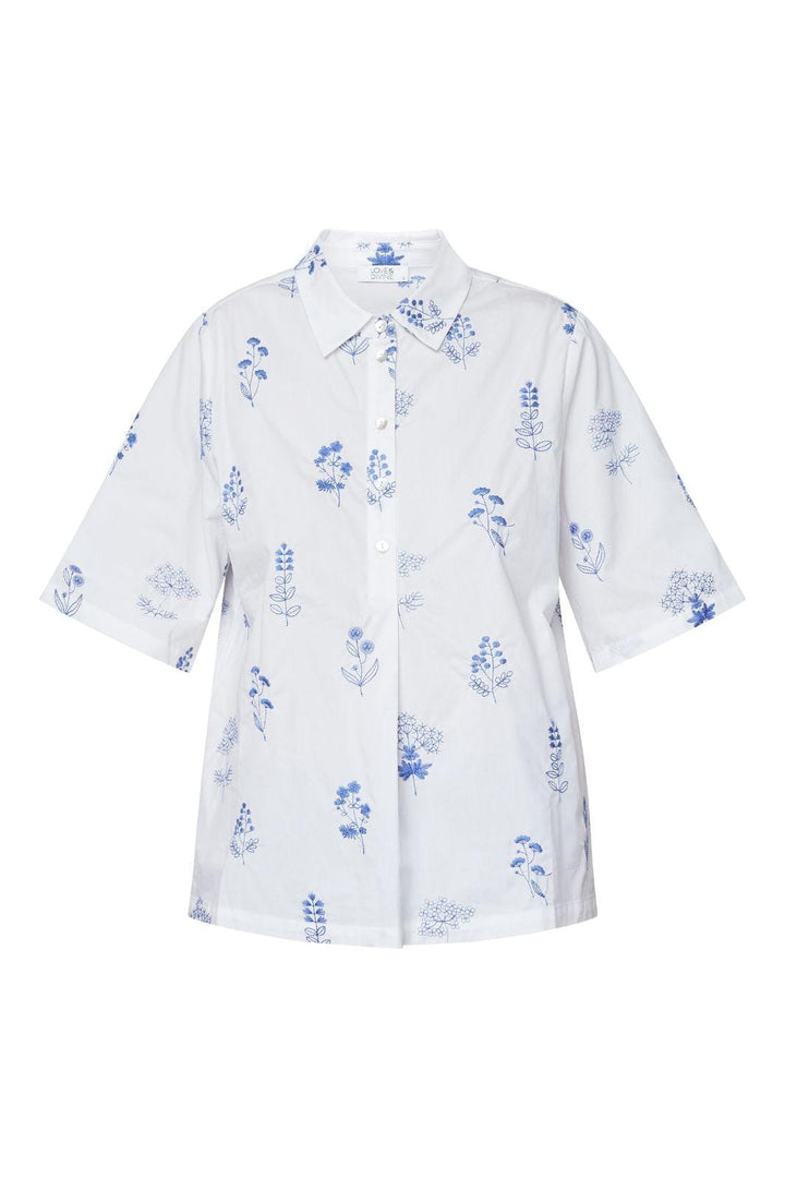 Love & Divine - Love1351 18847 - 804 - White/Blue Skjorter 