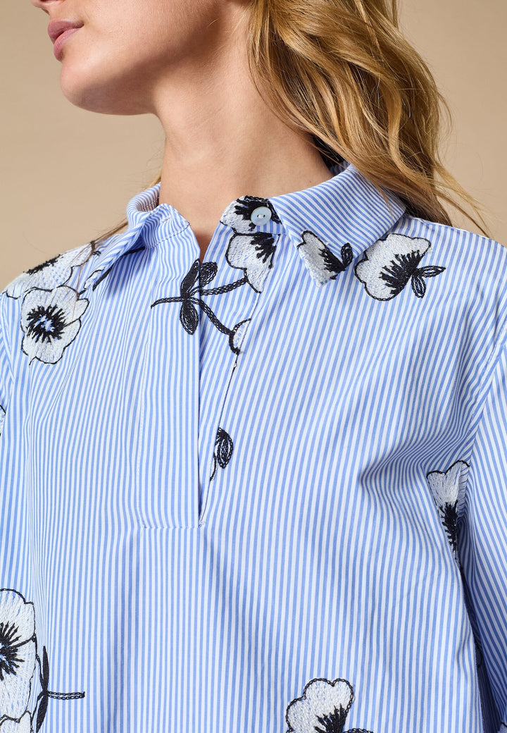 Love & Divine - Love1476 19516 - 812 - Blue Flower Kjoler 