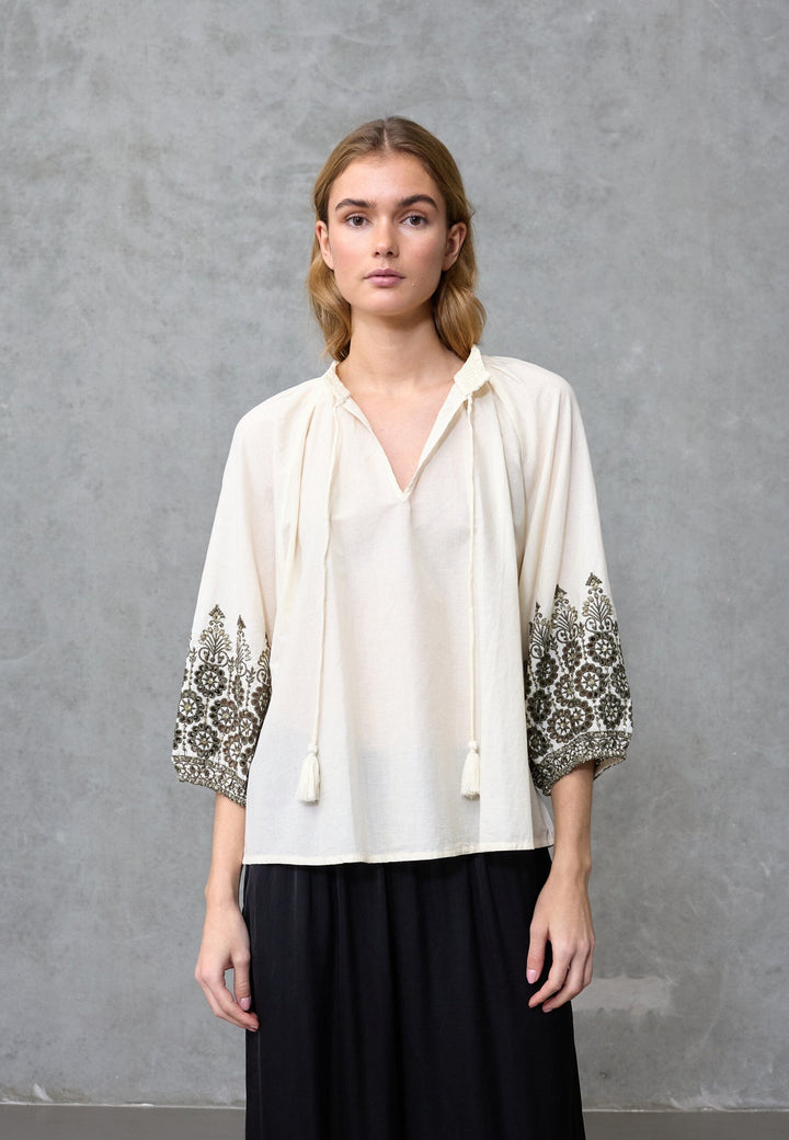 Love & Divine - Love1504 19634 - 116 - Cream/Khaki Bluser 