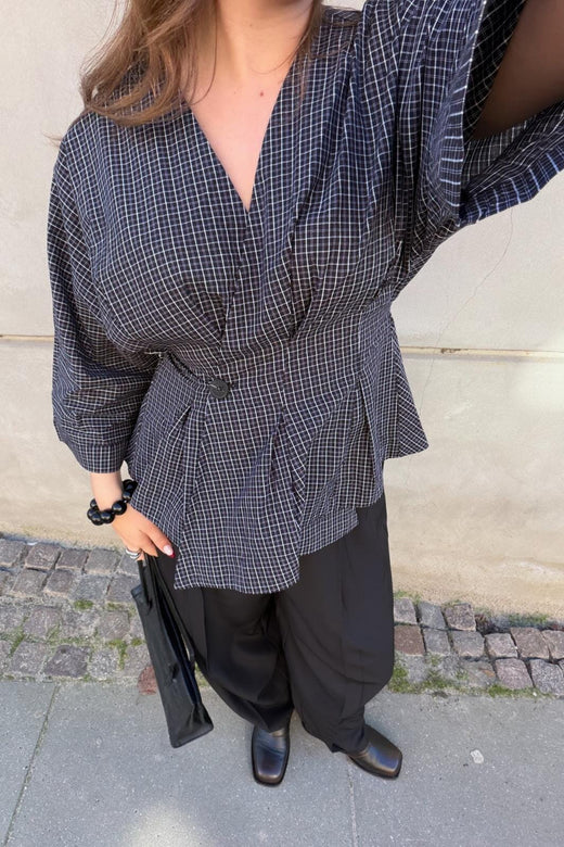 Love & Divine - Love1510-1 20394 - 843 - Black Check Skjorter 