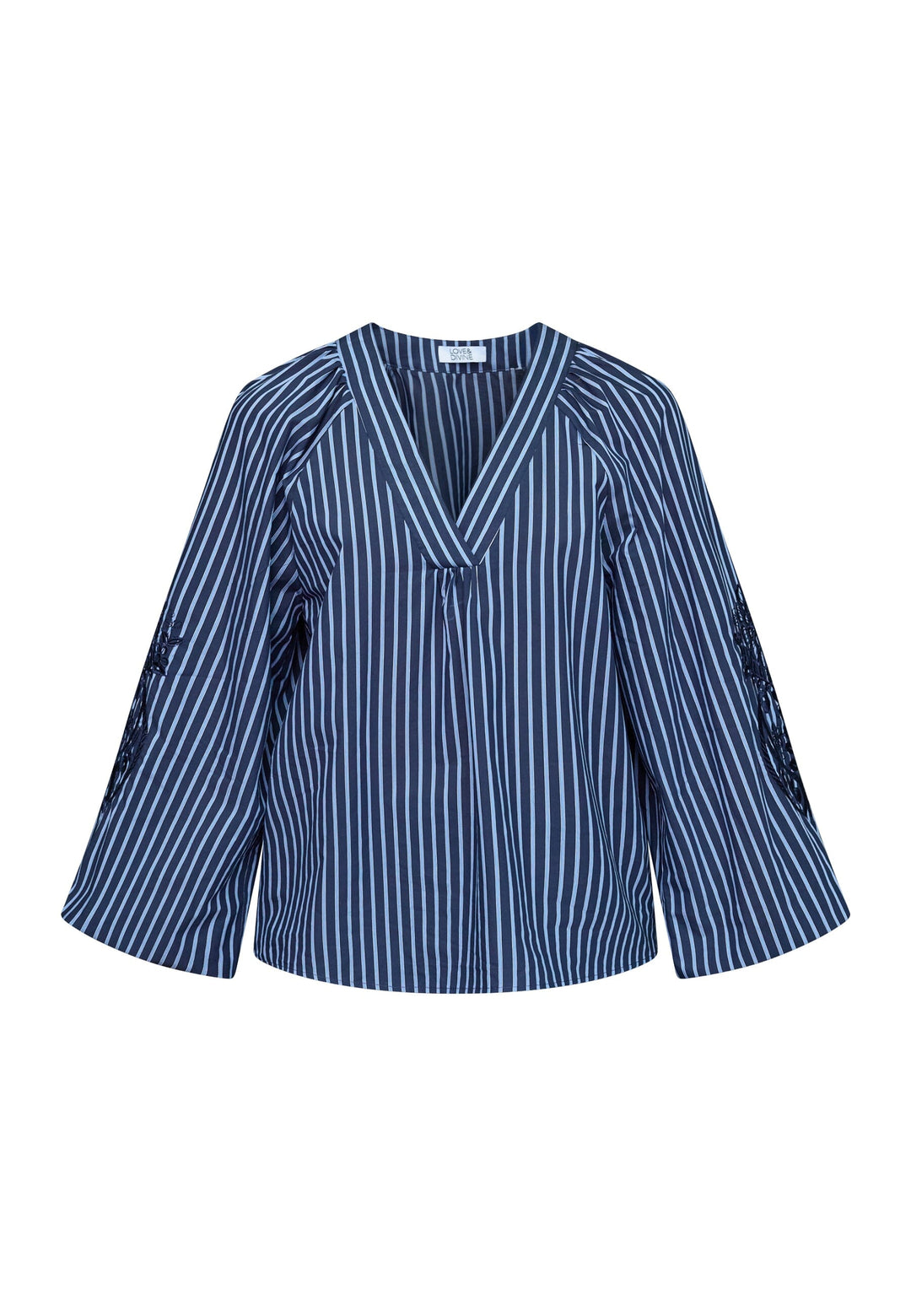 Love & Divine - Love1529-2 20039 - 834 - Navy Stripes Bluser 