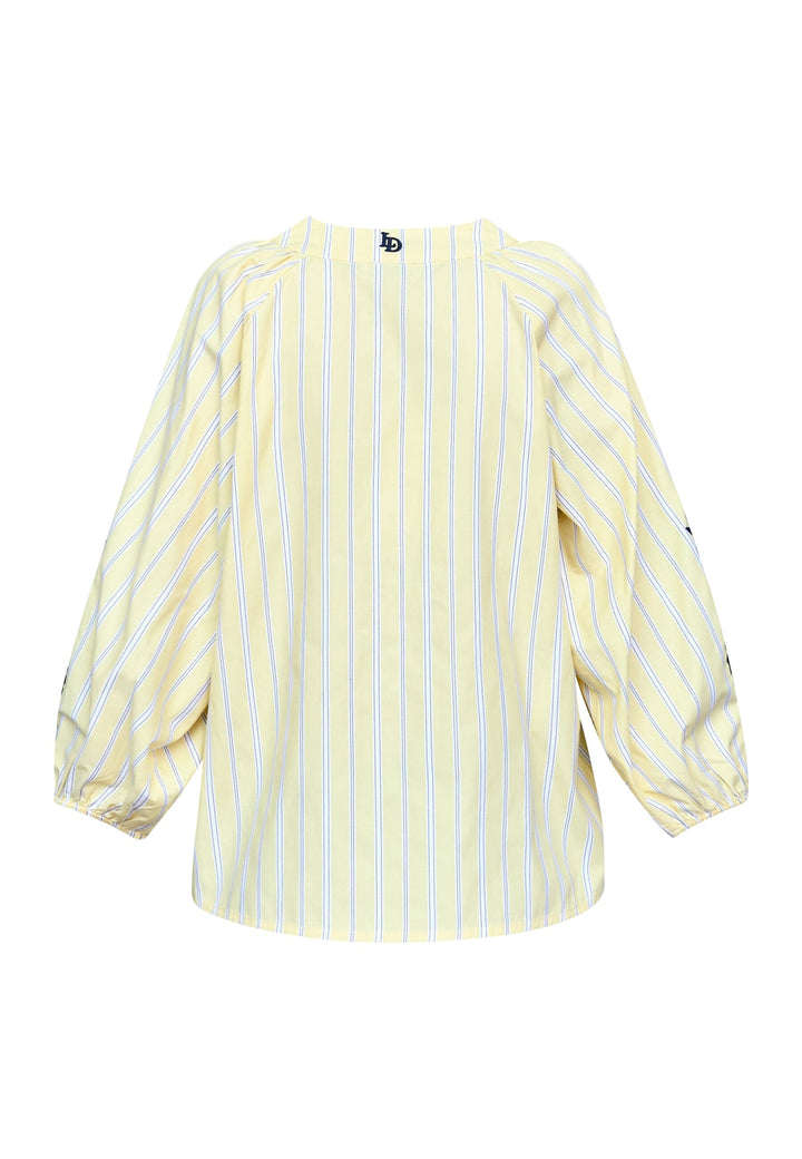 Love & Divine - Love1597 20042 - 601 - Straw Stripes Bluser 