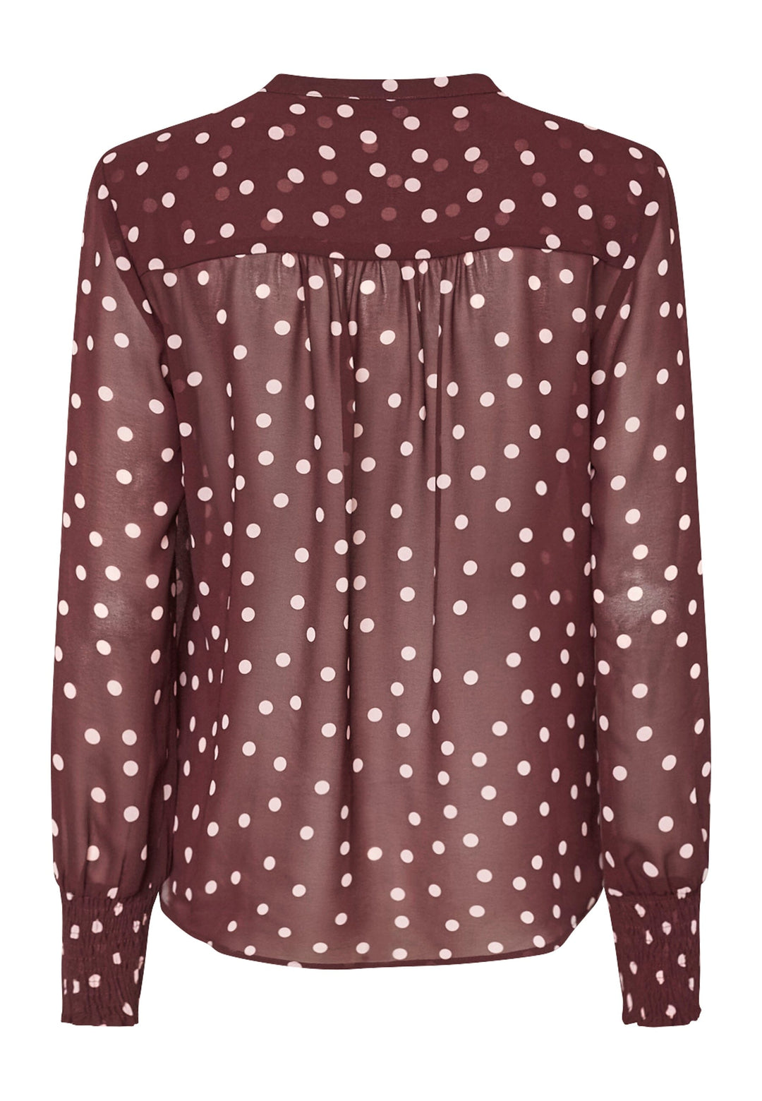 Love & Divine - Love407-9 19278 - 803 - Bordeuax/Dot Skjorter 